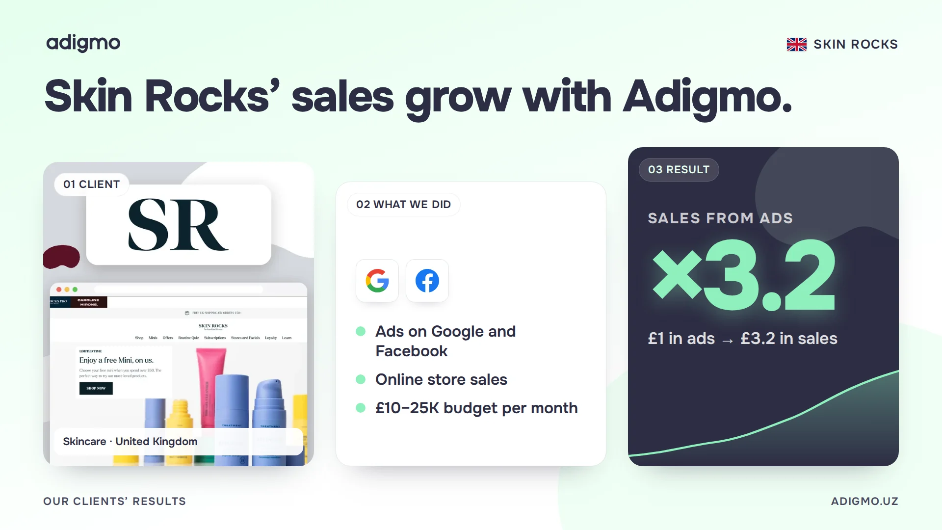 Skin Rocks — Adigmo