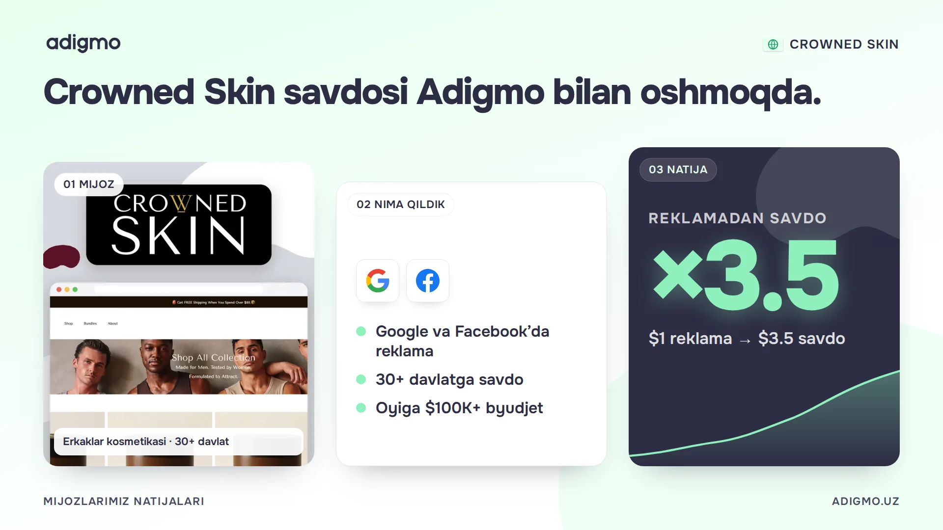 Crowned Skin — Adigmo